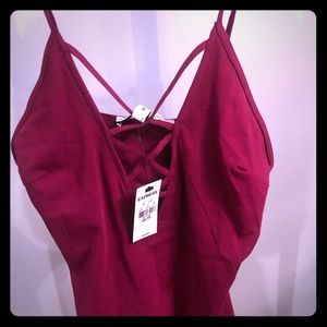 Express criss cross top